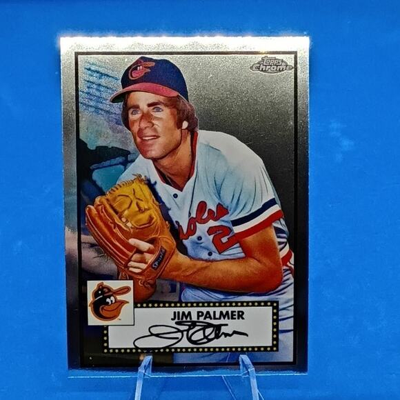 2021 Topps Chrome Platinum Anniversary - Jim Palmer #533 - Picture 1 of 4